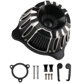 5act0s Bfo High Flow Air Cleaner For Harley Heritage Softail 2016-2017 Spike Design 5act0s Bfo High Flow Air Cleaner For Harley Heritage Softail 2016-2017 Spike Design