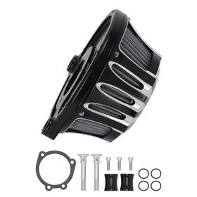 Bfo 5d70nr Air Filter Cleaner Set Black For Harley Dyna 00-17 Softail 00-15 Touring 00-07