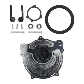 6wbc1m Bfo Motorcycle Air Cleaner Kit For Harley Touring Dyna Softail 2000-17 Black Filter