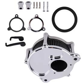 Bfo 7a16wn Air Cleaner Black Intake Filter Set For Harley M8 Softail 2018-2023