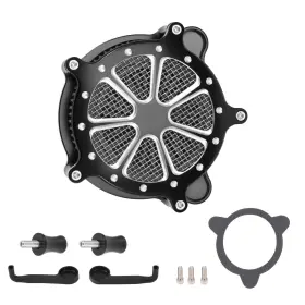 Ah0eyb Bfo Air Cleaner Filter Intake Set For Harley Touring Street Glide Road 2008-16