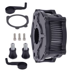 Bfo Alr52z Custom Air Cleaner Kit For Harley Sportster Xl 2004-2022 Black Billet Aluminum