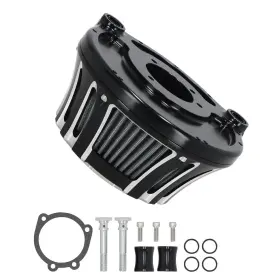 Bfr893 Bfo Air Filter Cleaner Intake Kit Black Motorcycle Fit For Harley Softail 2000-15