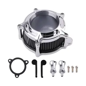 Bmjx7l Bfo Air Intake Filter Kit For Harley Flstnse Flstse 2011-2015 Black Aluminum