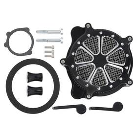 Bfo By3p9g High Flow Air Intake For Harley Davidson Softail Touring 2000-2015 Black