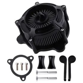 Dwm810 Bfo Air Filter Intake System For Harley Touring Street Glide Road 08-16 Black