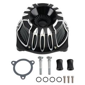 Bfo Etnkr7 Air Cleaner Intake Black For Harley Touring Road King Flhx Street Glide 2008-16