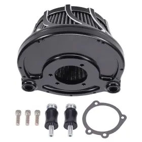 Eyig71 Bfo High Flow Air System For Harley Dyna Touring 2000-2017 Chrome Kit