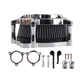 Fow31n Bfo Motorcycle Air Cleaner For Harley M8 Touring Models 2017-2024 Black