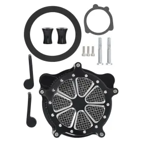 Gjsi0l Bfo New Air Filter Cleaner For Harley Dyna 2000-2017 Softail 2000-15 Touring 00-07