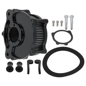 Gmea8k Bfo Air Cleaner Filter For Harley Davidson Softail 2000-2015 Black New