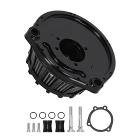 H5wf19 Bfo Air Cleaner Intake Filter System For Harley Dyna Softail 2000-2015 Touring 00-07