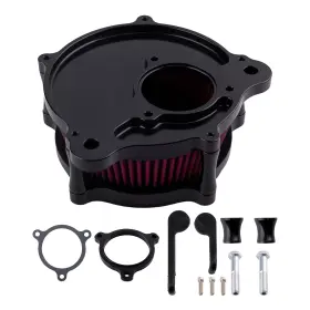 Hg46bz Bfo Air Cleaner Assembly For Harley Touring Softail 2018 Street Glide Road King Red
