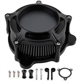 Bfo K7dplu Aluminum Air Cleaner Intake Filter For Harley Touring Street Road Glide Black