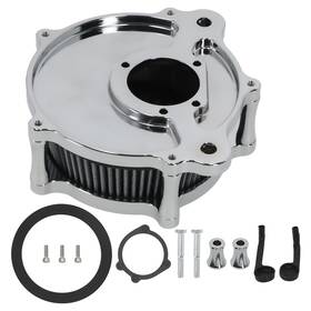 Bfo Kfzq6m Black Aluminum Air Intake System For Harley Dyna Softail Touring 2000-2017