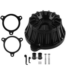 Bfo Kp6rfw Black Air Cleaner Kit For Harley M8 Softail Touring Trike 2017-2024 Aluminum