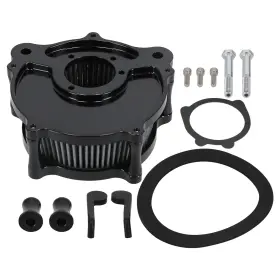 Ktsr3l Bfo Air Filter Cleaner Kit For Harley Davidson Dyna 2000-2017 Black