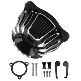 Kzb36l Bfo Billet Air Cleaner For Harley Ultra Limited Low Flhtkl 2015-2016 High Flow