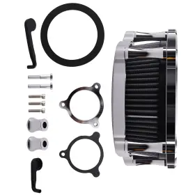 L27yno Bfo New Air Cleaner Filter Kit For Harley M8 Softail Touring Trike 2017 18 19-23