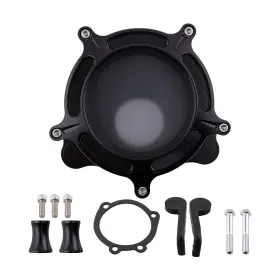 Mk49w7 Bfo Air Cleaner Kit For Harley Dyna Softail 2000-2017 Black Performance