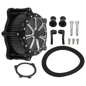 Mr4dpu Bfo Air Intake System Kit For Harley Davidson Touring 2000-2007 Black