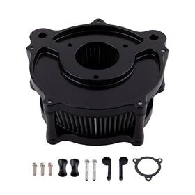 Bfo N2ihv9 Reusable Air Cleaner For Harley Street Glide Flhx 2008-2016 Black Filter