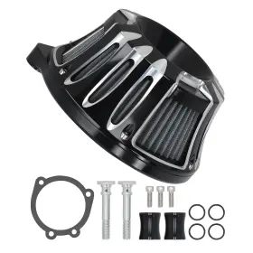 O6dujb Bfo Chrome Air Cleaner Intake For Harley Touring Road King Flhx Street Glide 08-16