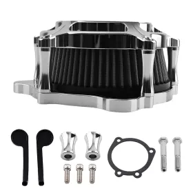 Ob5ja9 Bfo Air Cleaner System For Harley Road King Street Glide 2000-2007 Aluminum