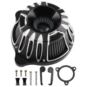 Ox81v4 Bfo Spike Turbine Air Cleaner For Harley Touring Models 2008-2017 Direct Fit