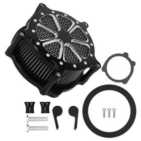 Bfo P1m0u4 Motorcycle Air Cleaner Kit For Harley Xl883 Xl1200 Sportster 2004-2022 Black