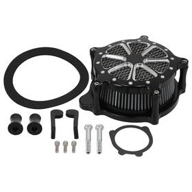 Bfo P5xjc6 Motorcycle Air Cleaner Filter Intake For Harley Dyna Softail 00-15 Touring 00-07