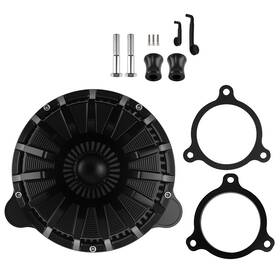 Bfo P8j6a9 Black Air Cleaner Kit For Harley M8 Softail Touring Trike 2017-2024 Aluminum