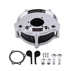 R4za5h Bfo High Flow Air Filter System For Harley Sportster Xl 883 1200 48 72 2004-2022