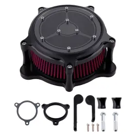 S01wgk Bfo Air Cleaner Assembly For Harley Touring Softail 2018 Street Glide Road King Red