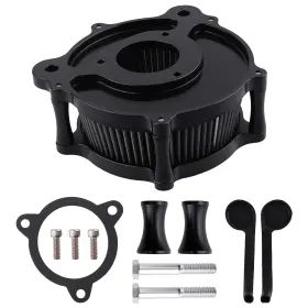 Sw9q1m Bfo Performance Air Intake For Harley Street Glide Touring 2008-16 Black Filter Kit