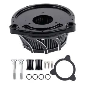 Tswl7f Bfo Air Cleaner Intake Filter Kit For Harley Touring Road Stree Glide Dyna 2008-16