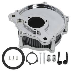 Bfo Vmrlk2 Air Intake Filter Kit For Harley Softail 2000-2015 Dyna 2000-2017 Black