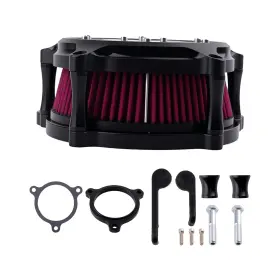 Y2a8de Bfo Air Cleaner Kit For Harley Road Glide Street 2017-up Aluminum Red