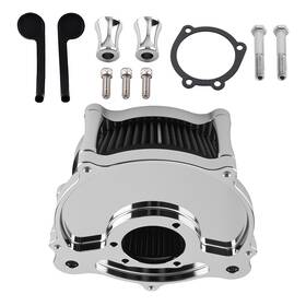 Bfo Ygufz3 Air Cleaner Kit For Harley Dyna 2000-2017 Softail 2000-2015 Black