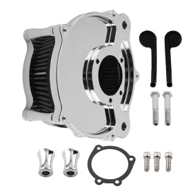 Ys8vo5 Bfo Performance Air Intake For Harley Dyna Softail Touring 2000-2017 Black