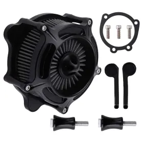 Z89tpe Bfo Air Intake Filter System For Harley Davidson Touring 2000-2007 Complete Kit