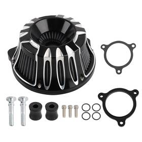 Bfo Zeait5 Turbine Air Filter For Harley Breakout Fxbr Fxbrs 107 114 2018-up Black Aluminum