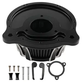 Zepg48 Bfo Air Filter Intake For Harley Breakout Cvo Fxsbse 2013-2014 Black Aluminum
