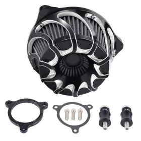 Zfh26j Bfo Air Cleaner Intake Filter For Harley Touring Road King Flhx Street Glide Electra
