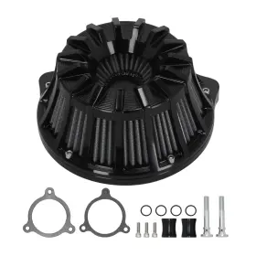 Zi4i4b Bfo High Flow Turbine Air Cleaner For M8 Touring/softail 2017-2023 Aluminum