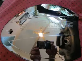 102-000096 Big Dog Motorcycles Chrome Air Cleaner Cover With Logo 2004-2011 All Models