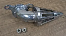 Ac117 Big Dog Motorcycles Oem Chrome Spike Air Cleaner With Filter 117 Inch 2005-2011 Models