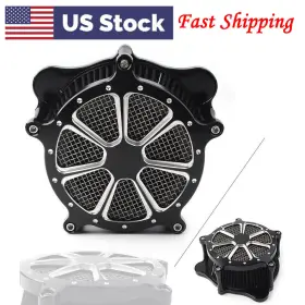 Bstore 550731835056 Air Cleaner Filter And Accessory For Harley Glide Touring Flhr Flht Flhx 2008-2016