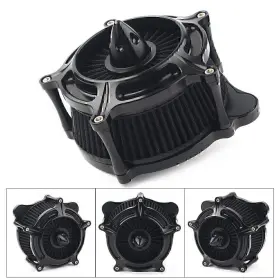 Bstore 550732373106 Turbine Spike Air Intake Filter Cleaner For Harley Dyna Softail Touring Trike
