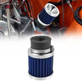 Carpopart 726215852868 Motorcycle Air Filter Universal 28mm To 48mm For Honda Suzuki Atv Blue
